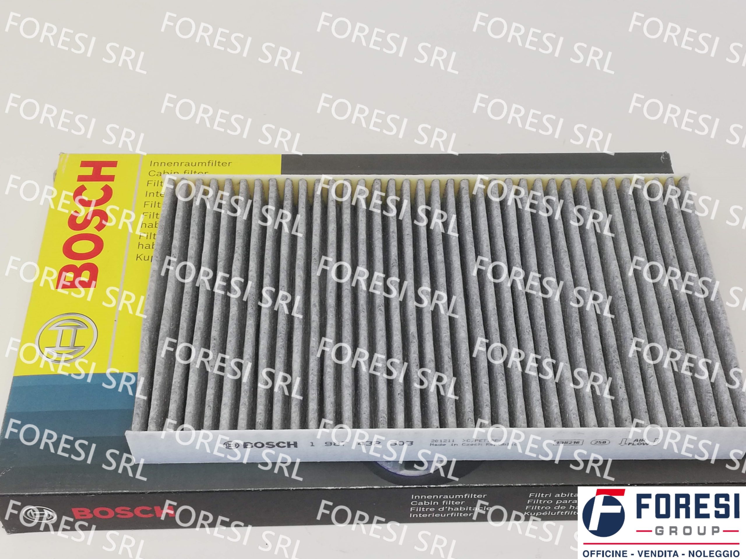 BOSCH: FILTRO ABITACOLO CARBONE ATTIVO 1987432303 | 1987431303