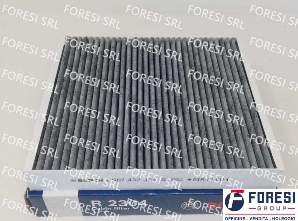 BOSCH: FILTRO ABITACOLO CARBONE ATTIVO 1987432304