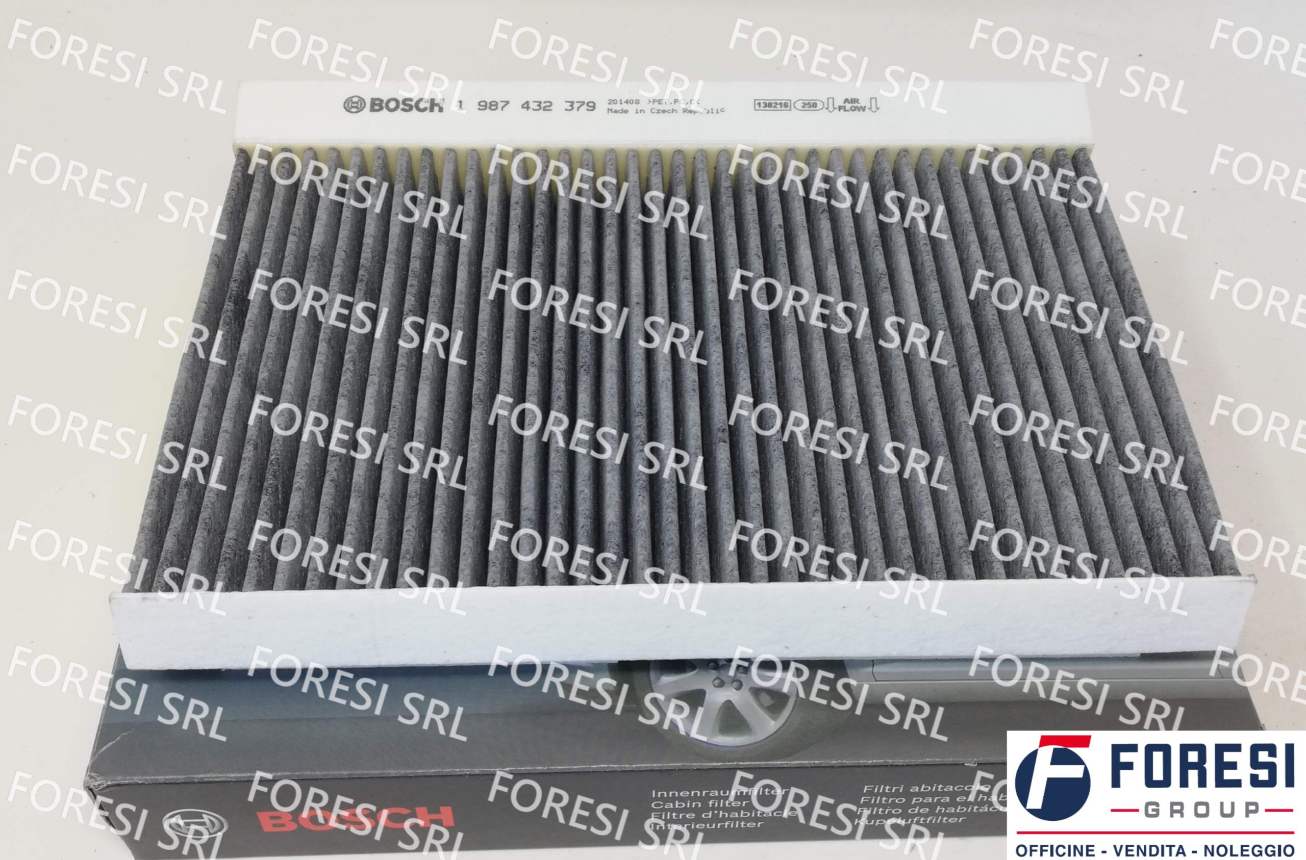 BOSCH: FILTRO ABITACOLO CARBONE ATTIVO 1987432379 | 1987431379