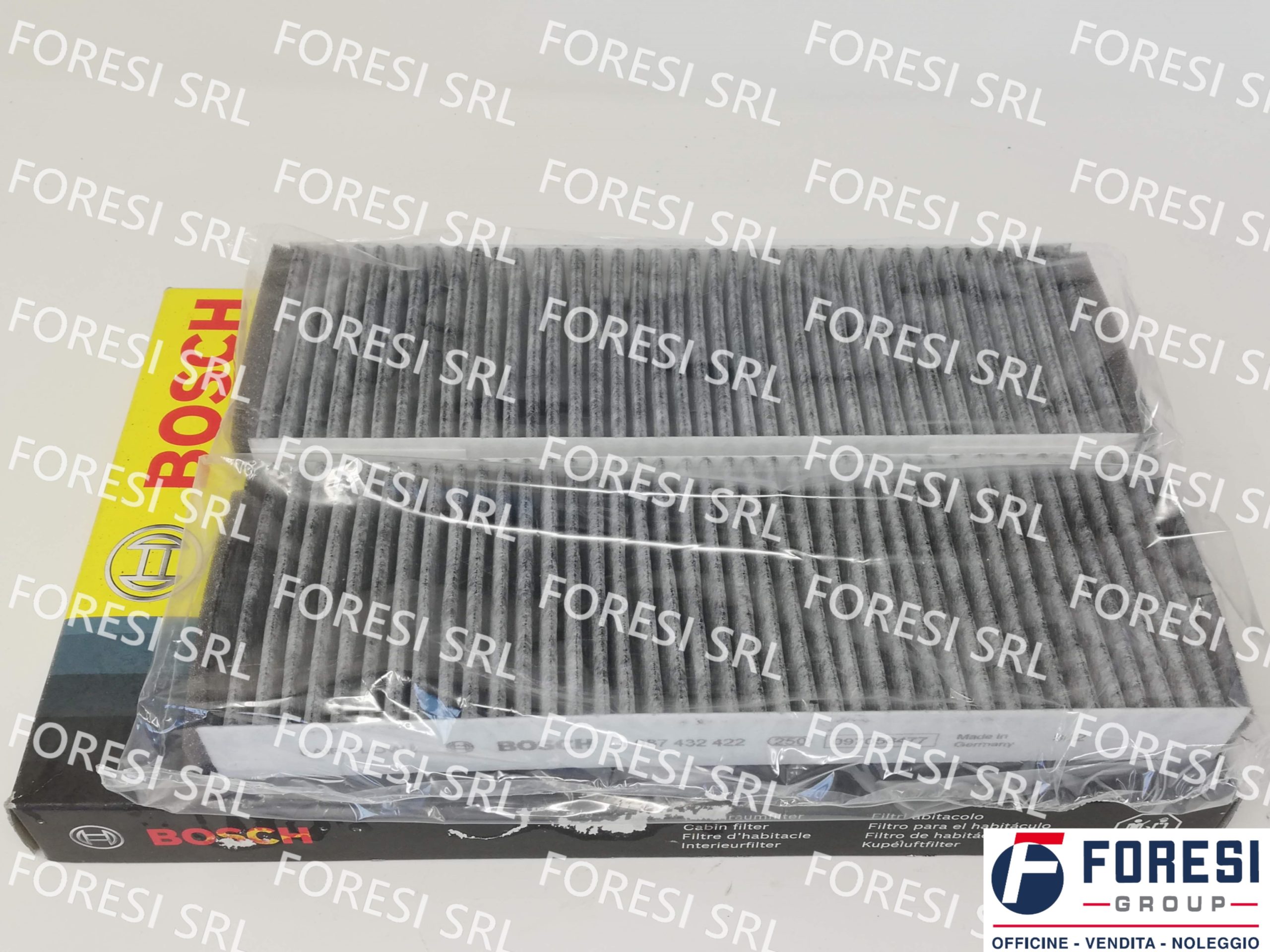 BOSCH: FILTRO ABITACOLO CARBONE ATTIVO 1987432422 | 1987431422