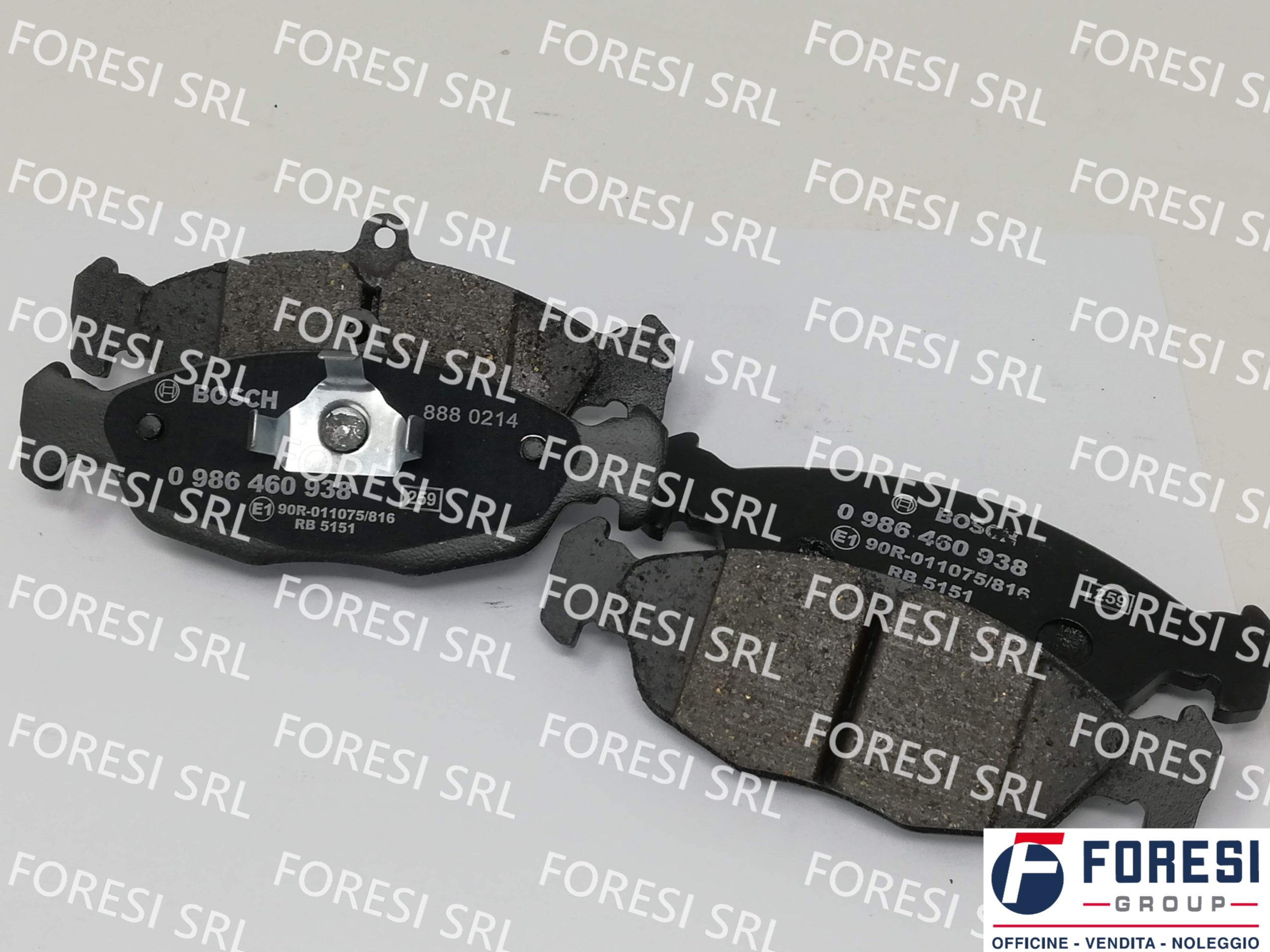 BOSCH: KIT PASTIGLIE FRENO A DISCO 0986460938
