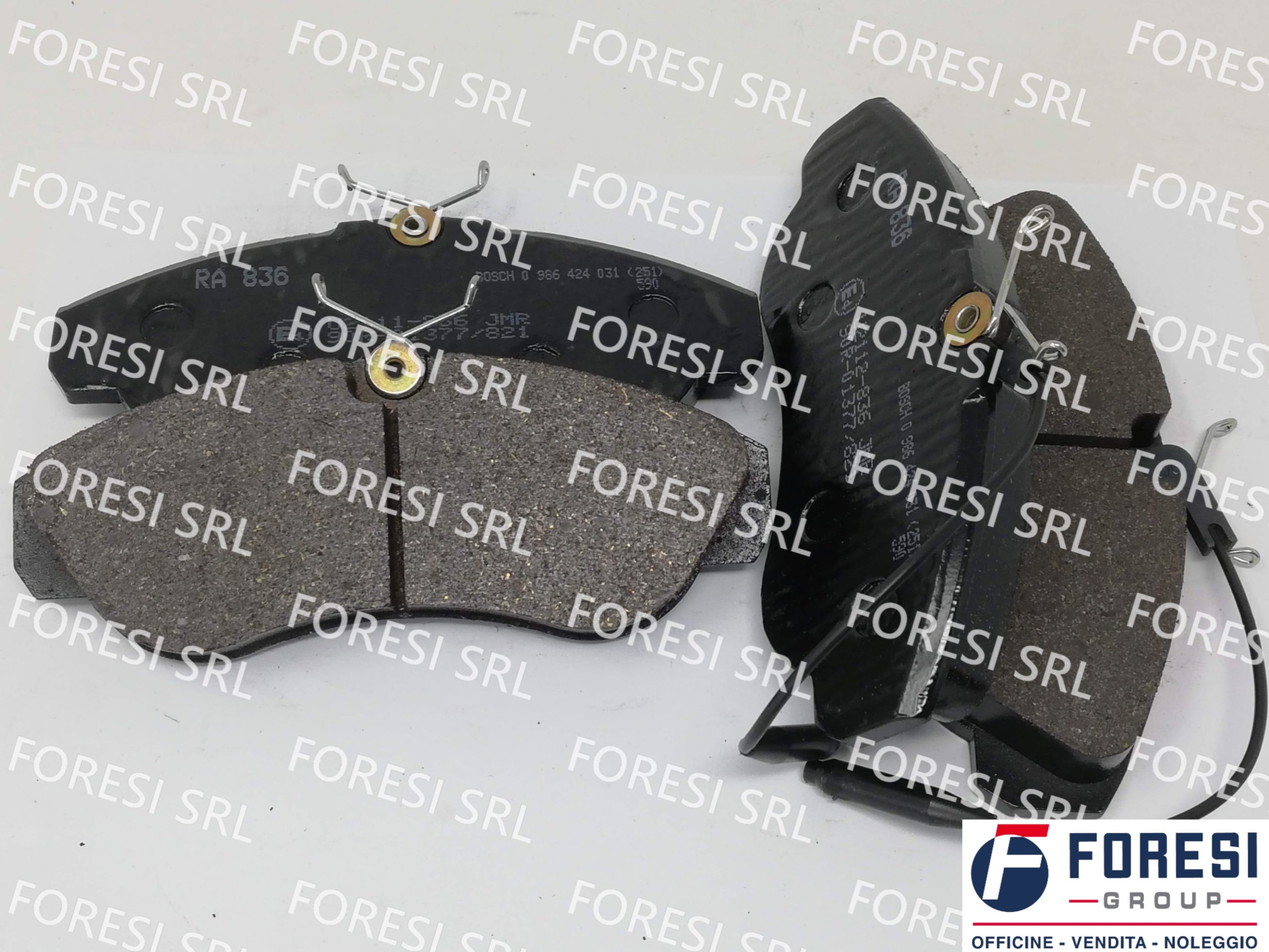 BOSCH: KIT PASTIGLIE FRENO A DISCO 0986424031