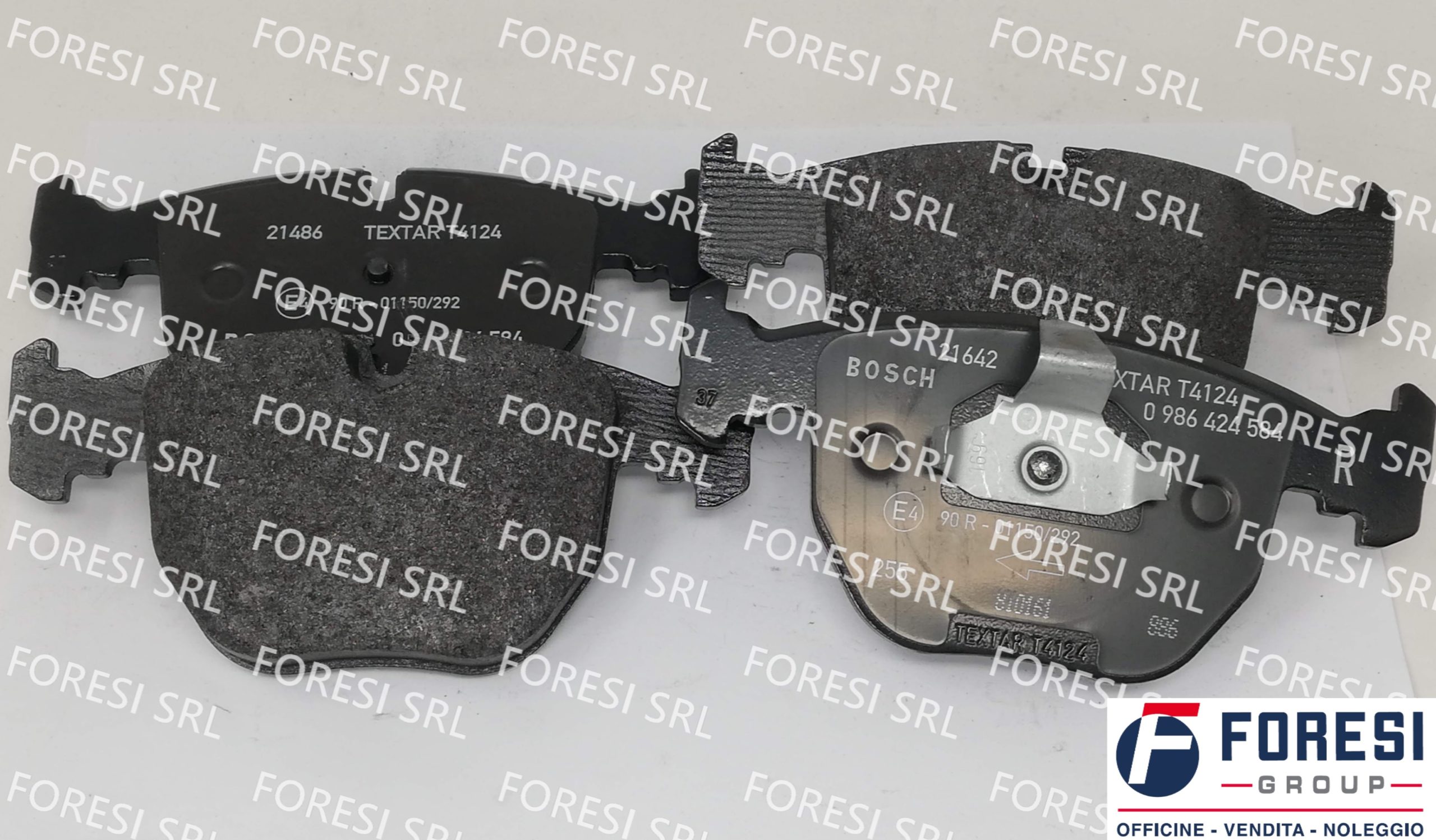 BOSCH: KIT PASTIGLIE FRENO A DISCO 0986424584