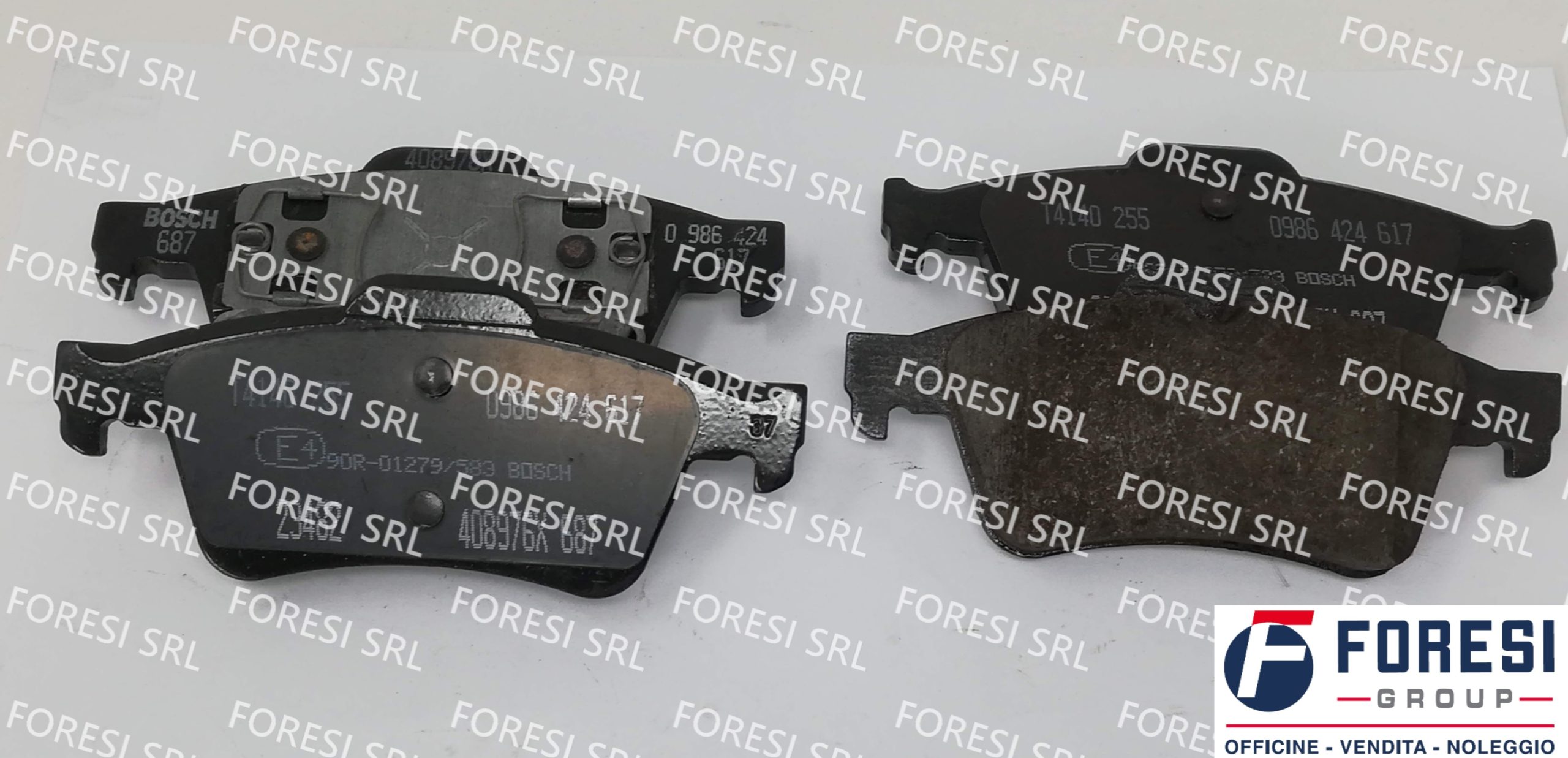 BOSCH: KIT PASTIGLIE FRENO A DISCO 0986424617