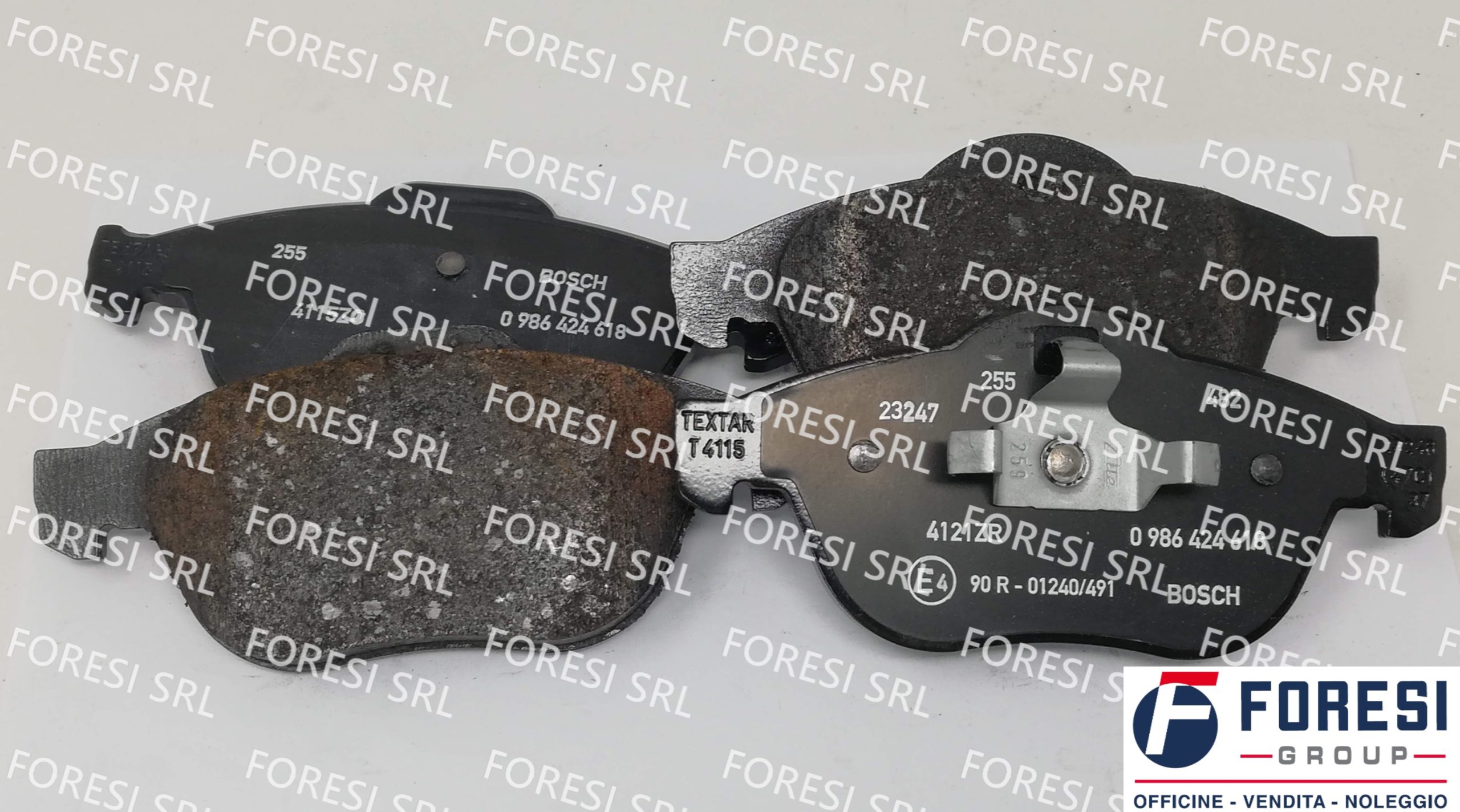 BOSCH: KIT PASTIGLIE FRENO A DISCO 0986424618