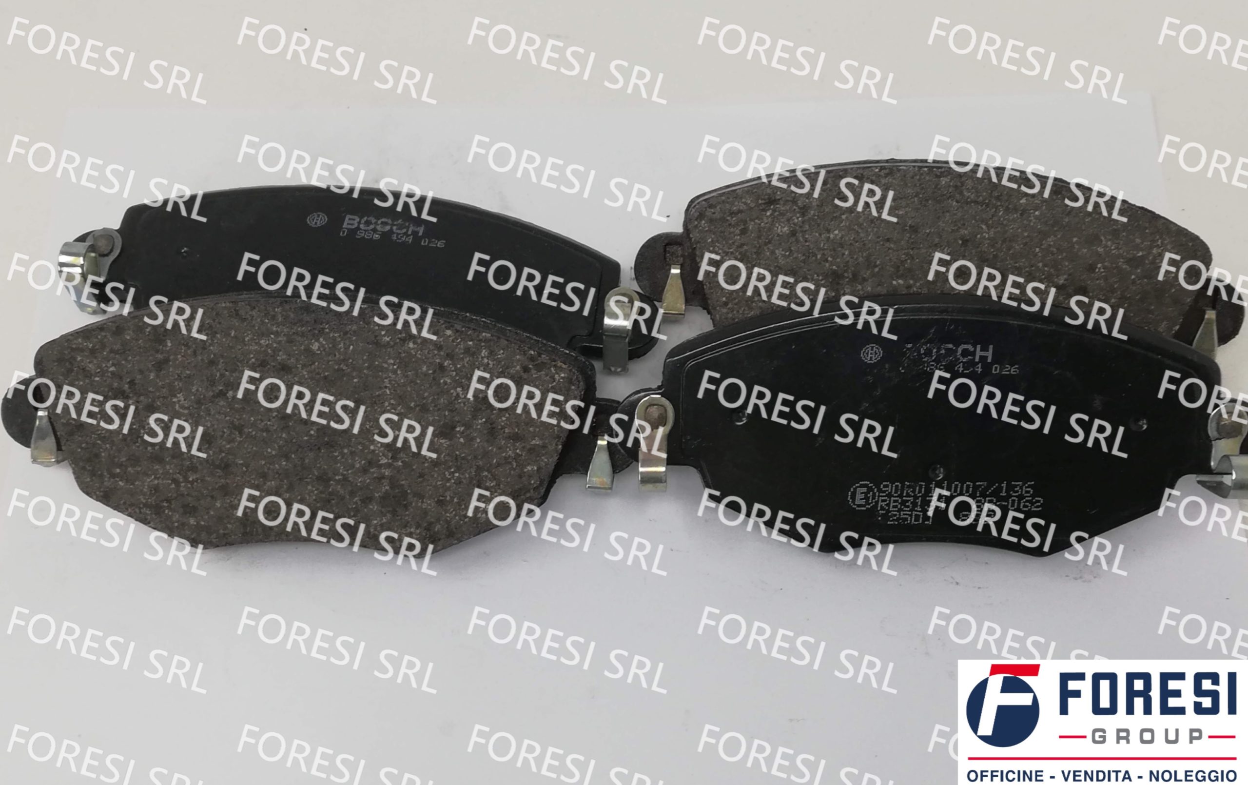 BOSCH: KIT PASTIGLIE FRENO A DISCO 0986494026