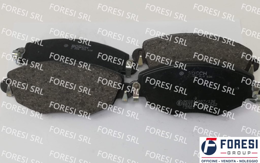 BOSCH: KIT PASTIGLIE FRENO A DISCO 0986494026