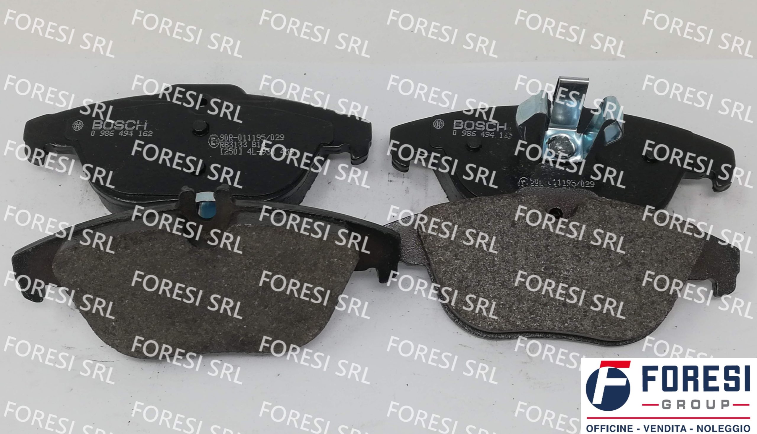 BOSCH: KIT PASTIGLIE FRENO A DISCO 0986494162
