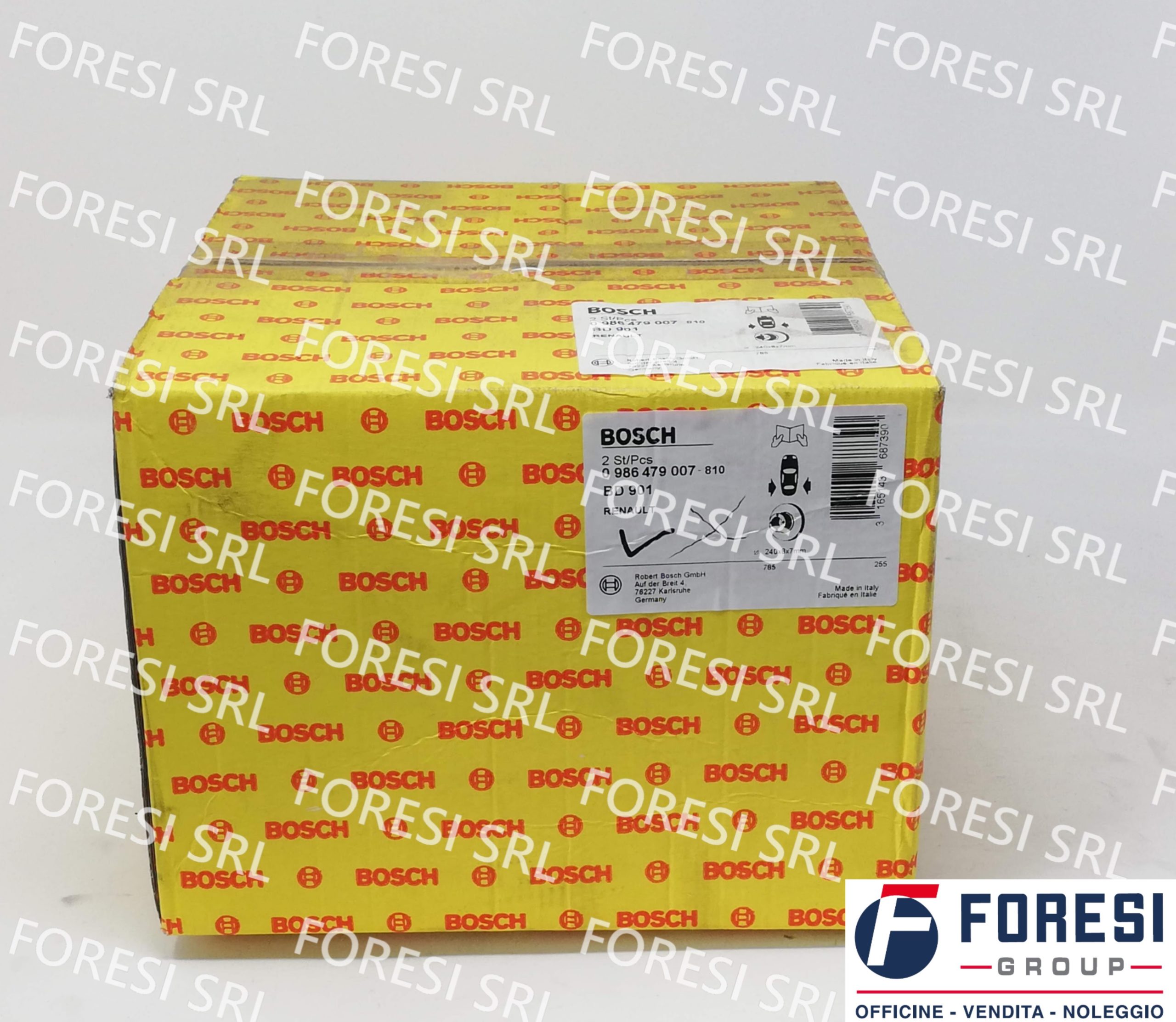 BOSCH: DISCO FRENO 0986479007