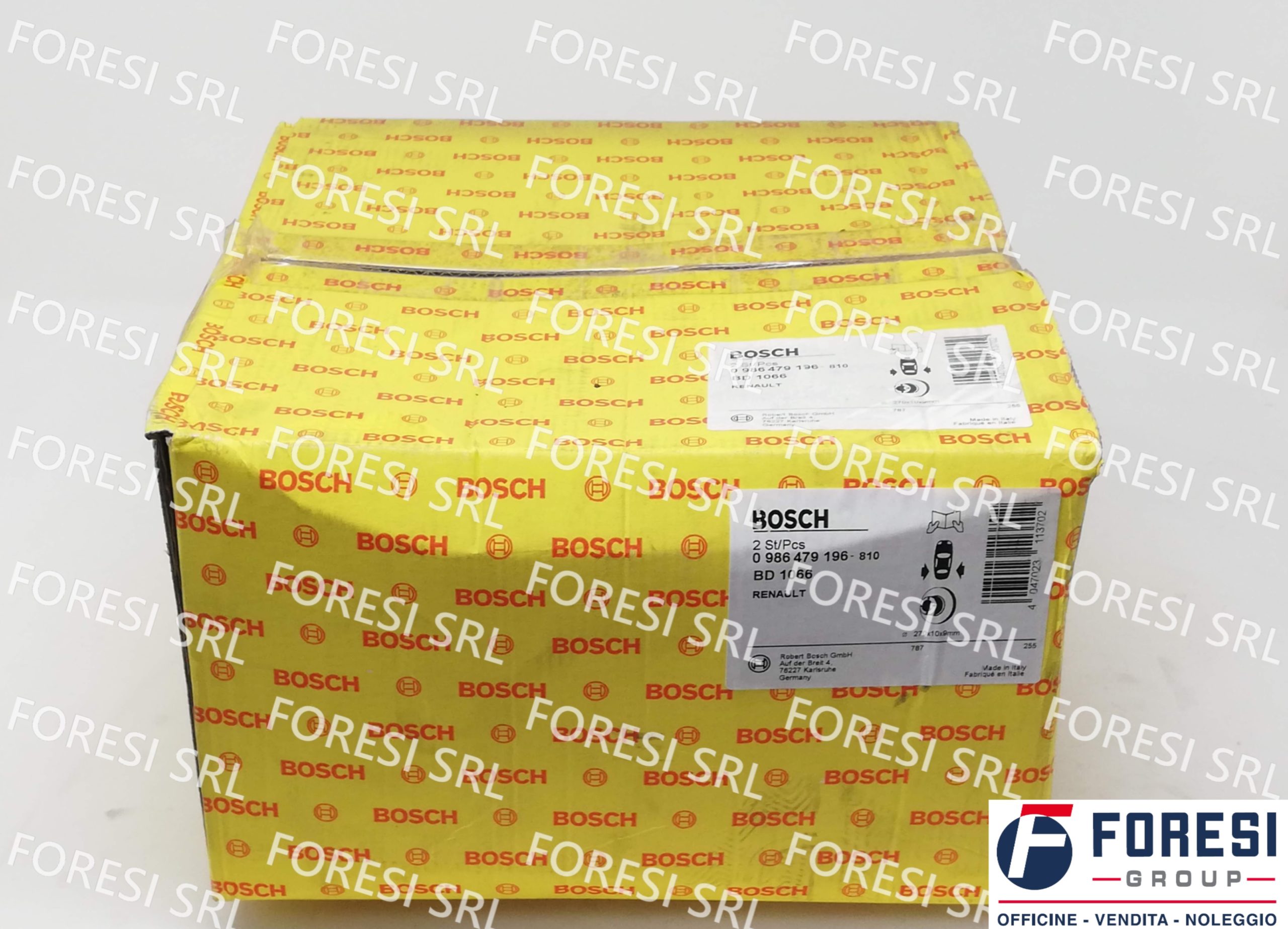BOSCH: DISCO FRENO  0986479196