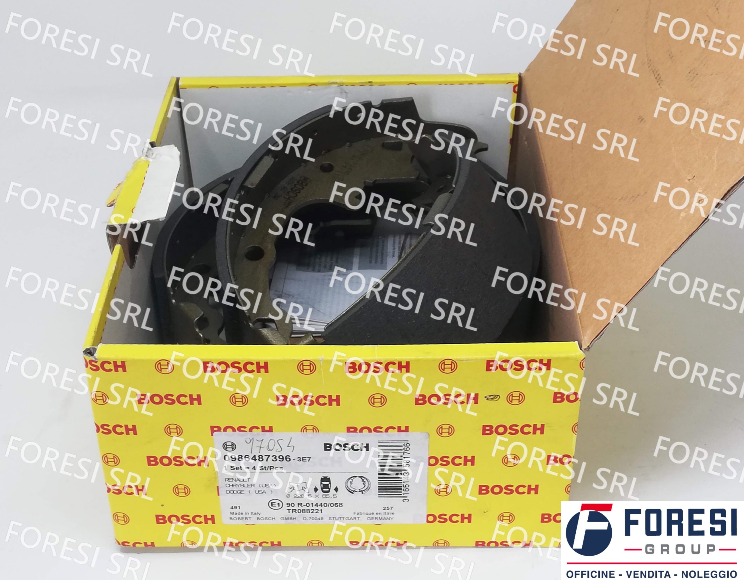 BOSCH: KIT GANASCE FRENO 0986487396