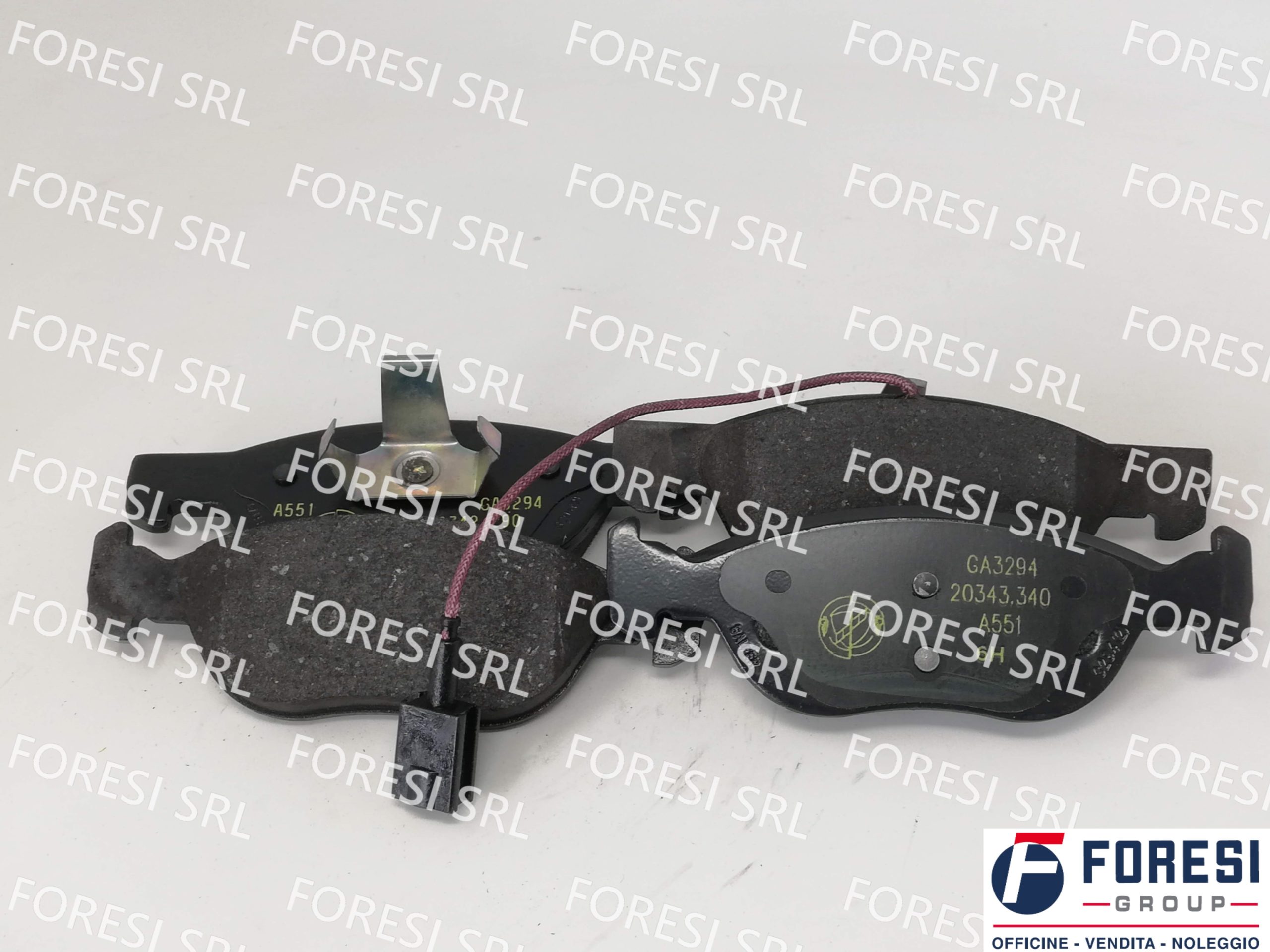 BOSCH: KIT PASTIGLIE FRENO A DISCO 0986424362