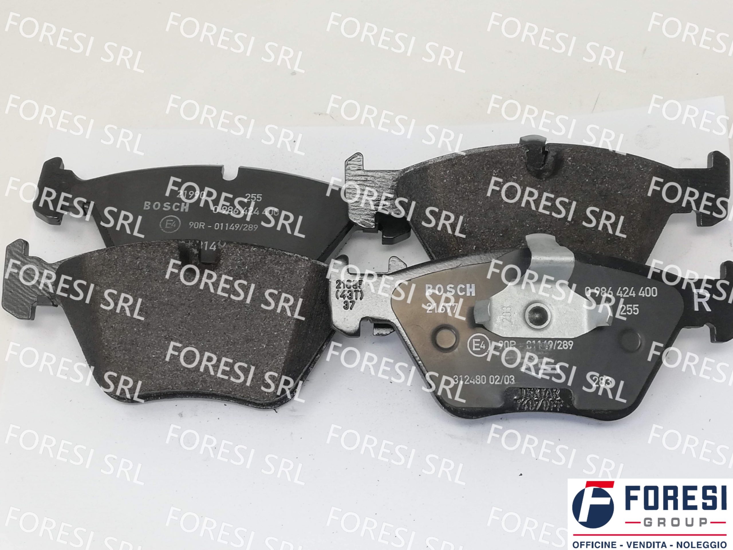 BOSCH: KIT PASTIGLIE FRENO A DISCO 0986424400