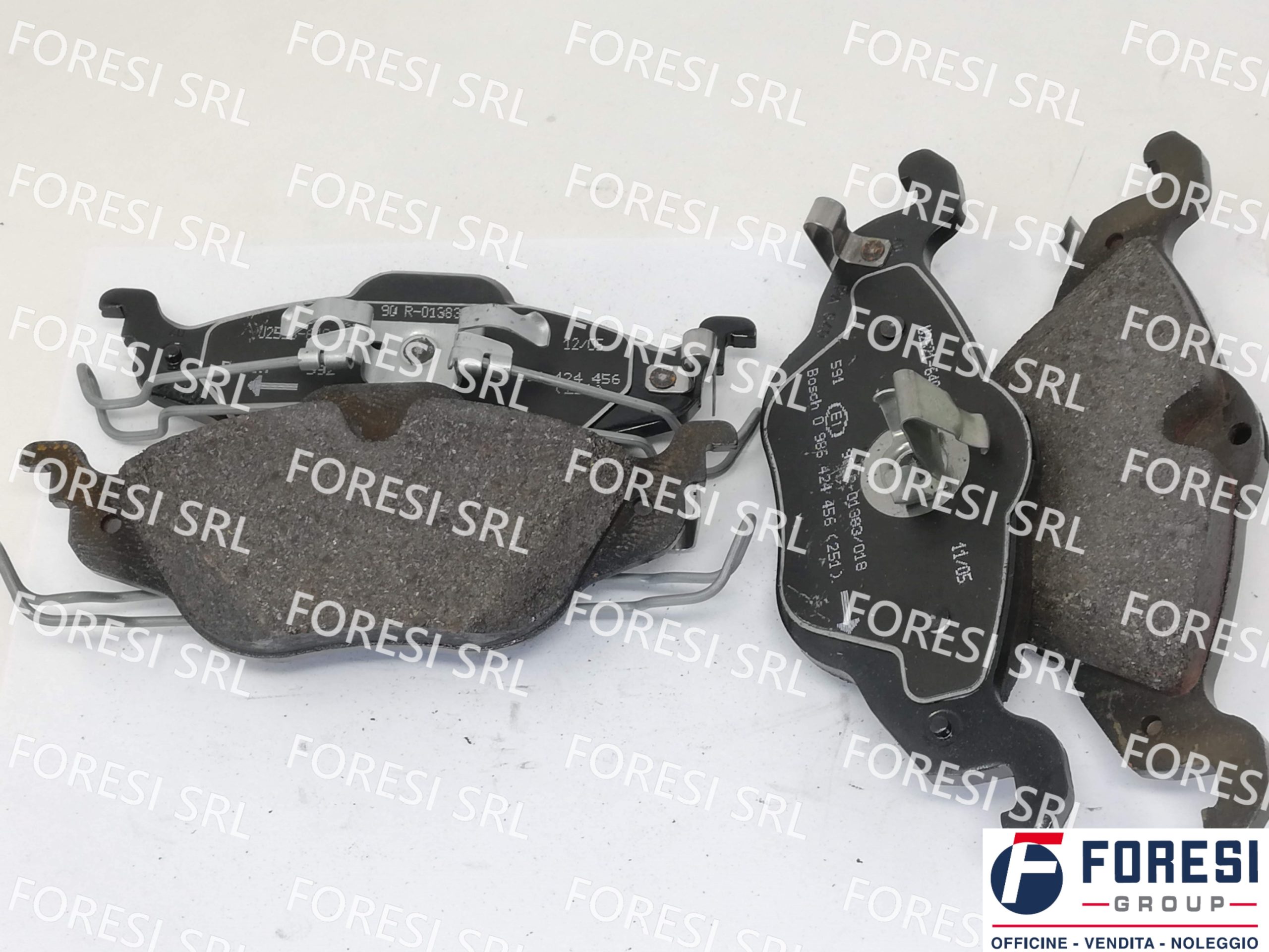 BOSCH: KIT PASTIGLIE FRENO A DISCO 0986424456