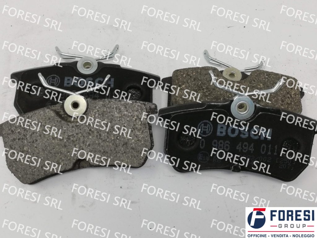 BOSCH: KIT PASTIGLIE FRENO A DISCO 0986494011