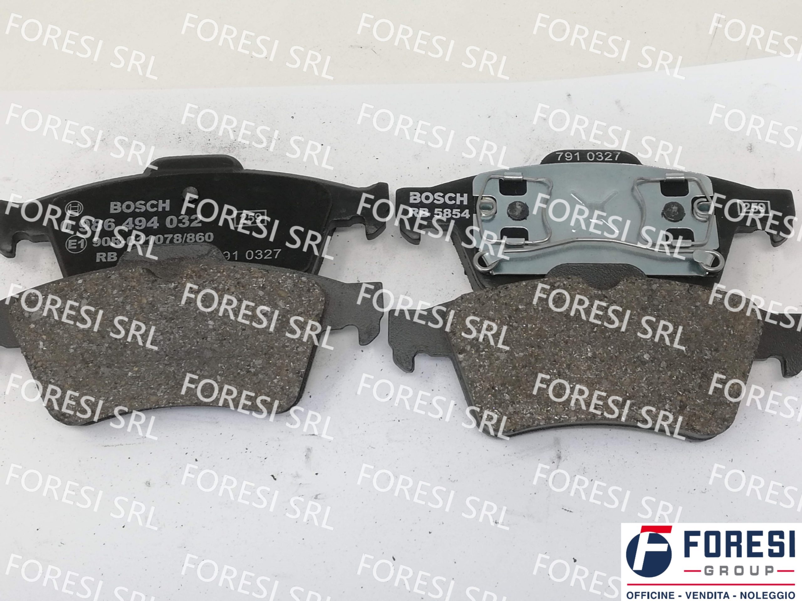 BOSCH: KIT PASTIGLIE FRENO A DISCO 0986494032