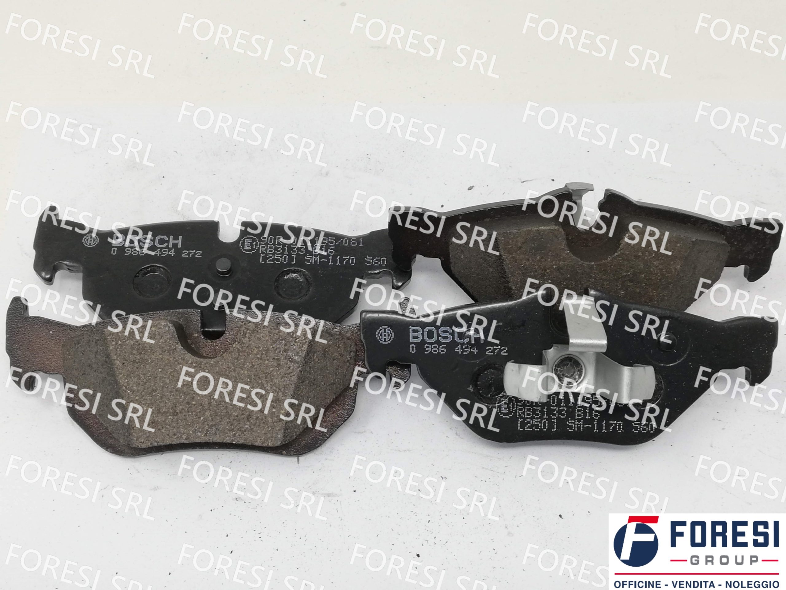 BOSCH: KIT PASTIGLIE FRENO A DISCO 0986494272