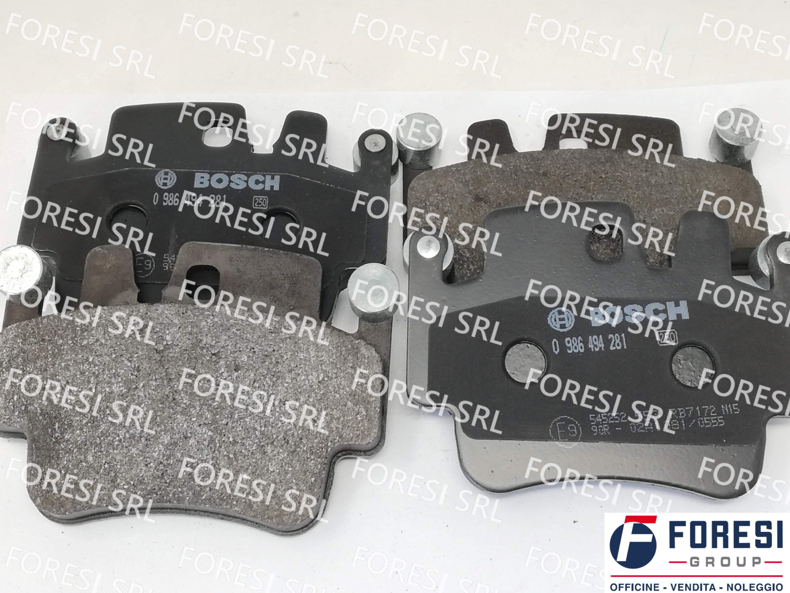 BOSCH: KIT PASTIGLIE FRENO A DISCO 0986494281