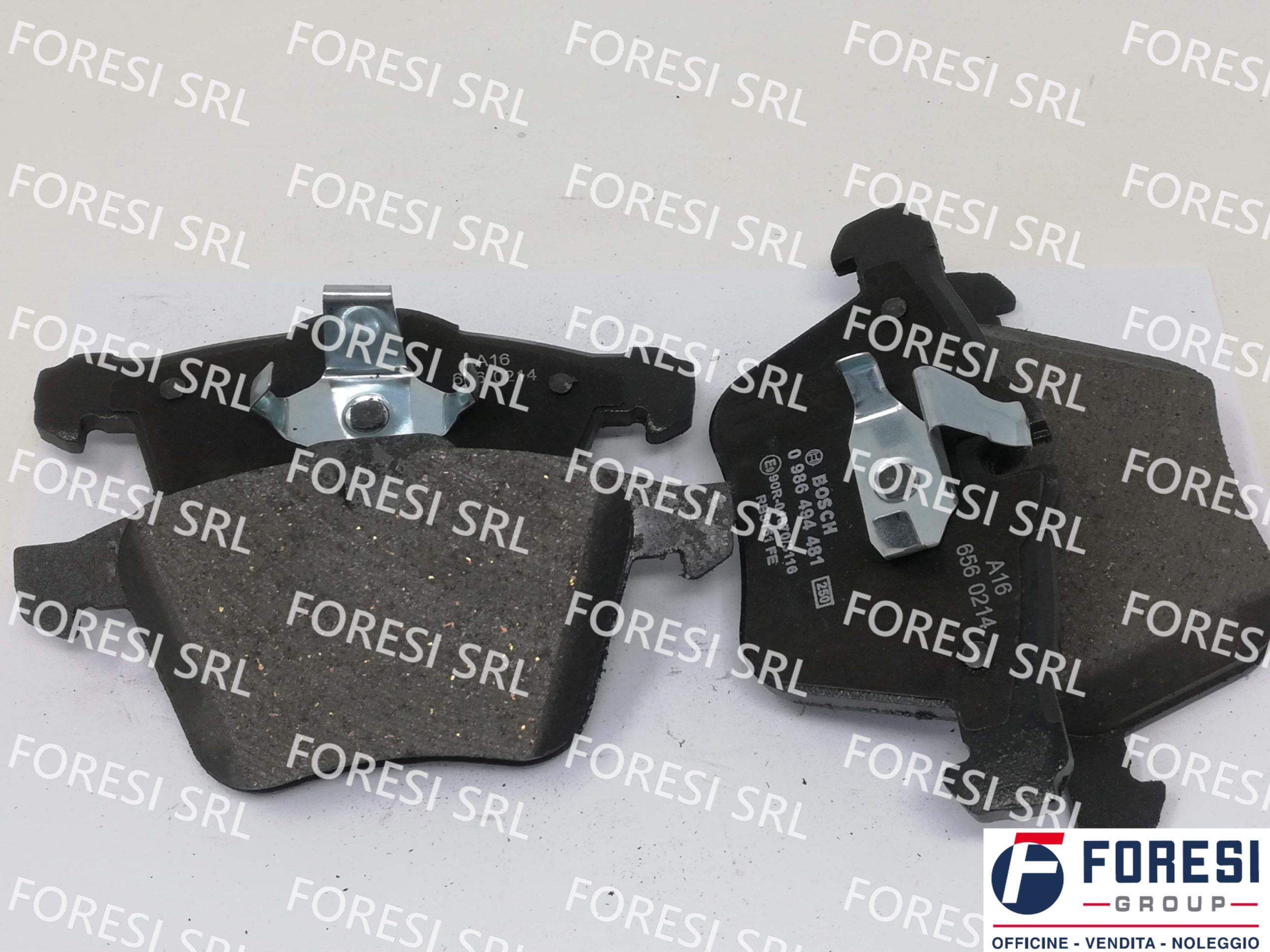 BOSCH: KIT PASTIGLIE FRENO A DISCO 0986494481