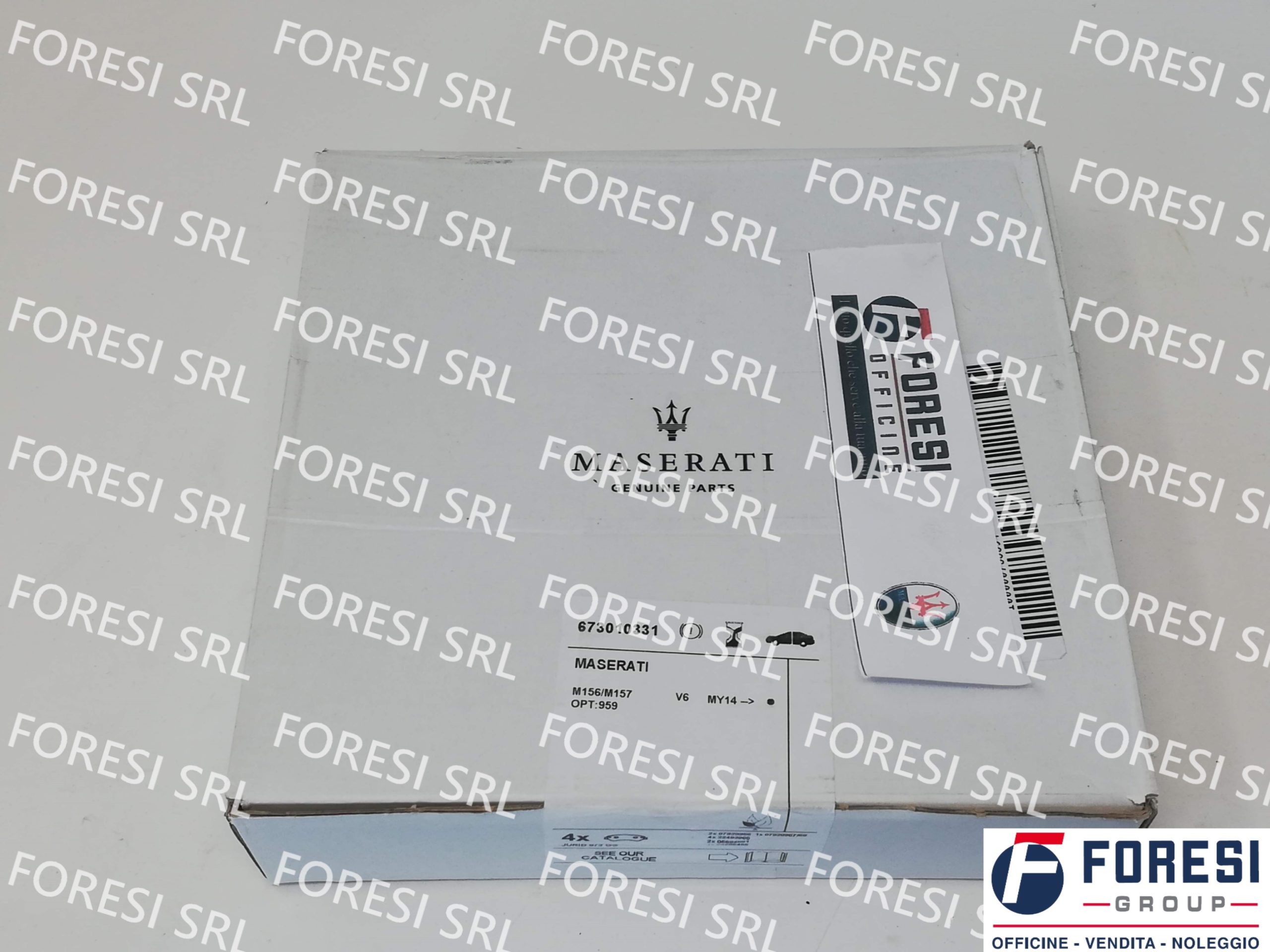 KIT PASTIGLIE FRENI ANTERIORI 673010331